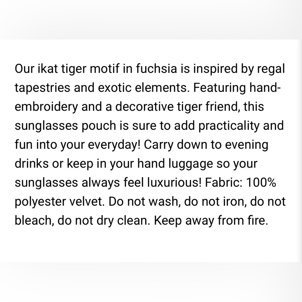 Pink and Orange Tiger Print Tote Bag - Picture 8 of 8